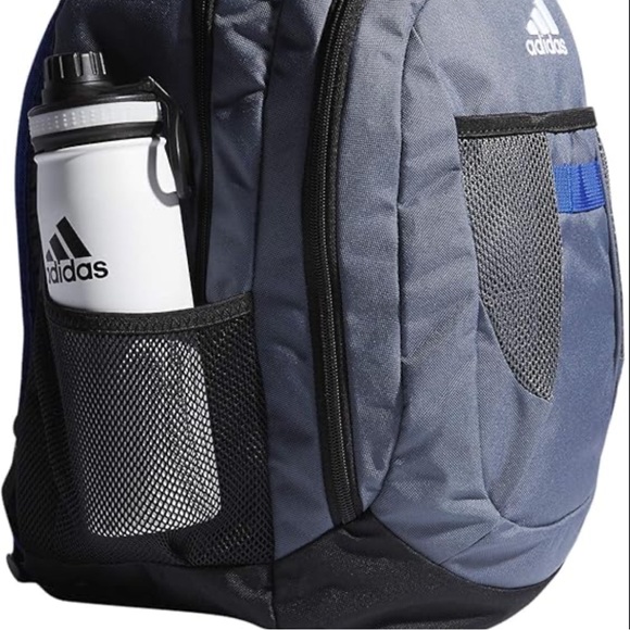 NWT Adidas Finley 3 Stripe Backpack - Picture 2 of 5